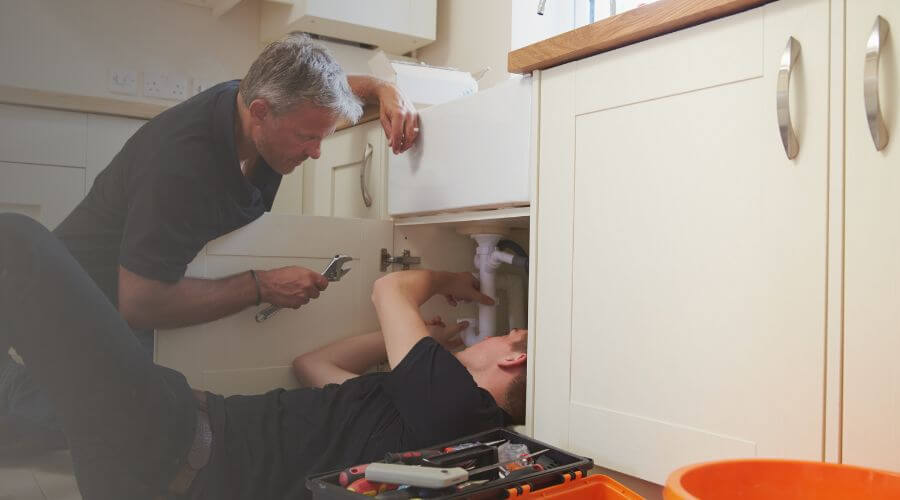Professional burst pipe repair services in Casstown, OH